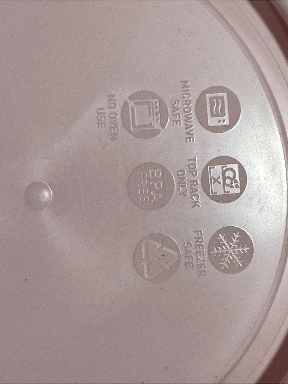 Pyrex 7201-PC 4 Cup LIGHT Pink Food Storage Replacement Lid (2-Pack) - 2-Pack